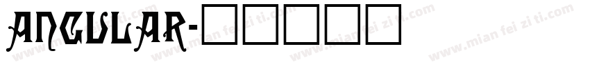 Angular字体转换