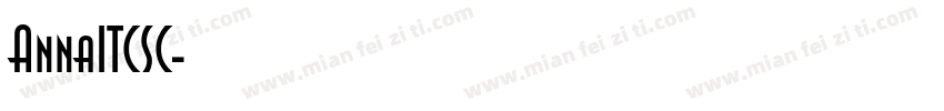 AnnaITCSC字体转换