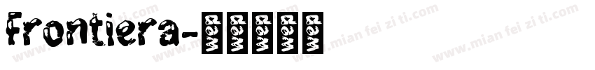 Frontiera字体转换