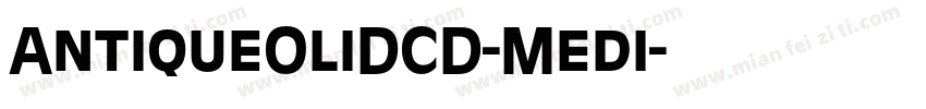 AntiqueOliDCD-Medi字体转换