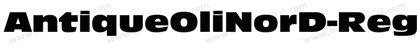 AntiqueOliNorD-Regu字体转换