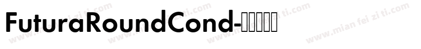 FuturaRoundCond字体转换