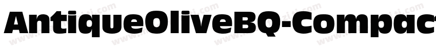 AntiqueOliveBQ-Compact字体转换