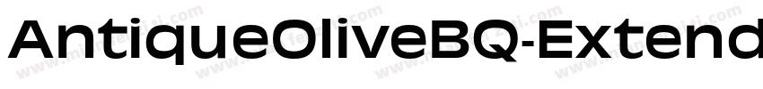 AntiqueOliveBQ-Extended字体转换