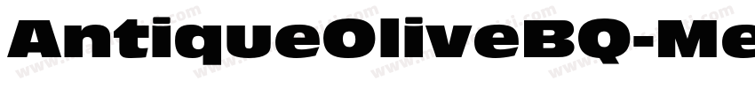 AntiqueOliveBQ-Medium字体转换