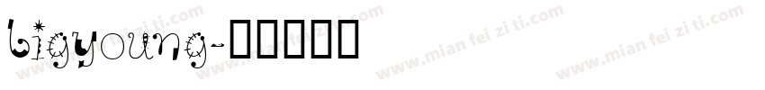 bigyoung字体转换
