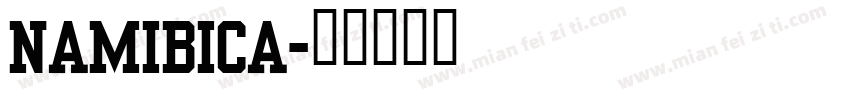 Namibica字体转换