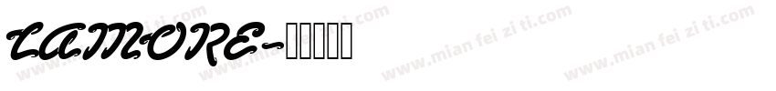 LAMORE字体转换