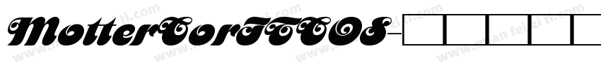 MotterCorITCOS字体转换