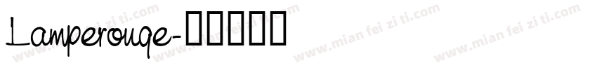 Lamperouge字体转换