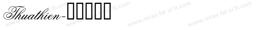 Thuathien字体转换