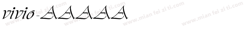 vivio字体转换