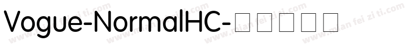 Vogue-NormalHC字体转换