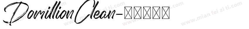 DomillionClean字体转换