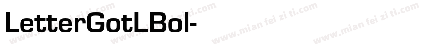 LetterGotLBol字体转换
