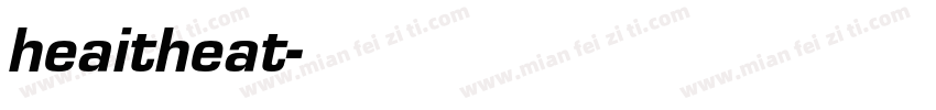heaitheat字体转换