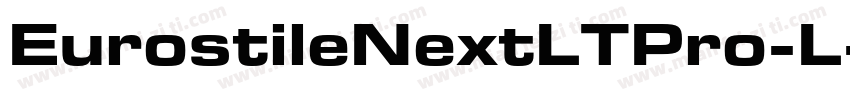 EurostileNextLTPro-L字体转换