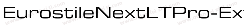 EurostileNextLTPro-Extended字体转换
