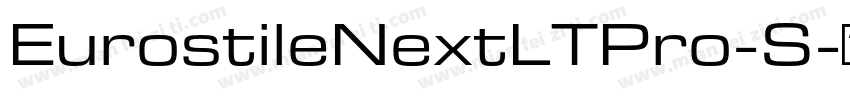 EurostileNextLTPro-S字体转换