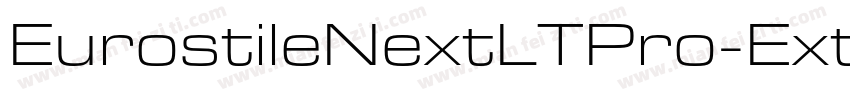 EurostileNextLTPro-Extended字体转换