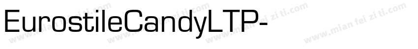 EurostileCandyLTP字体转换