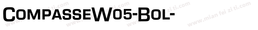 CompasseW05-Bol字体转换