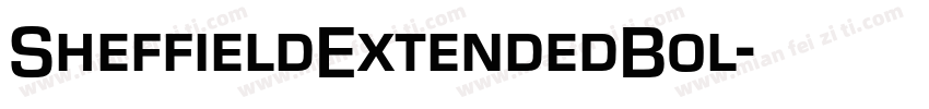 SheffieldExtendedBol字体转换