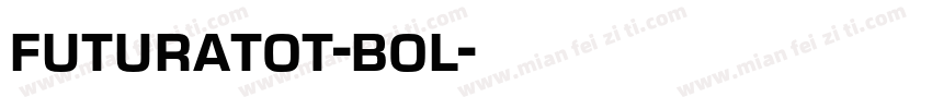 futuratot-bol字体转换