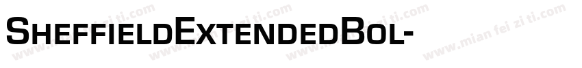SheffieldExtendedBol字体转换
