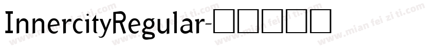InnercityRegular字体转换