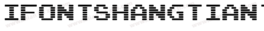 iFontshangtiantengf字体转换