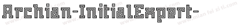 Archian-InitialExpert字体转换