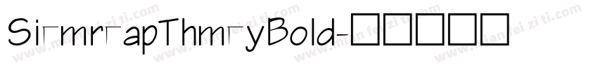 SiemreapThmeyBold字体转换