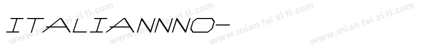 italiannno字体转换