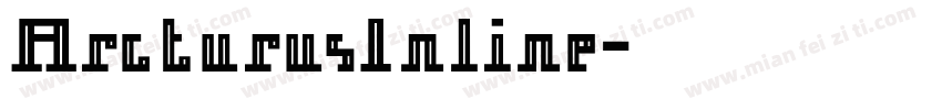 ArcturusInline字体转换