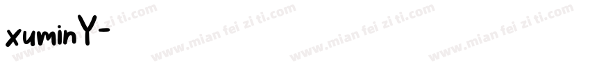xuminY字体转换