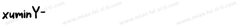 xuminY字体转换