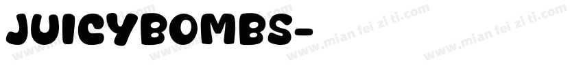 JuicyBombs字体转换