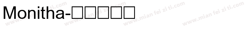 Monitha字体转换