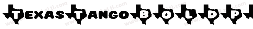 TexasTangoBOLDPERSONALUSE字体转换