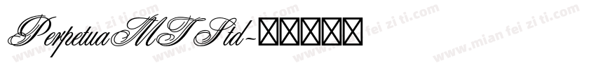 PerpetuaMTStd字体转换
