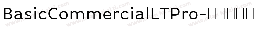 BasicCommercialLTPro字体转换