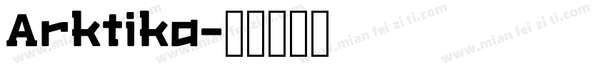 Arktika字体转换