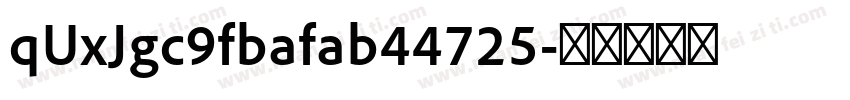 qUxJgc9fbafab44725字体转换