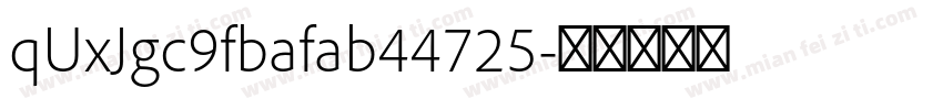 qUxJgc9fbafab44725字体转换