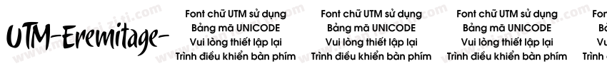 UTM-Eremitage字体转换