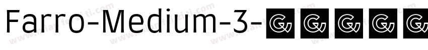 Farro-Medium-3字体转换