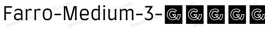 Farro-Medium-3字体转换