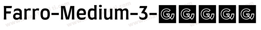 Farro-Medium-3字体转换