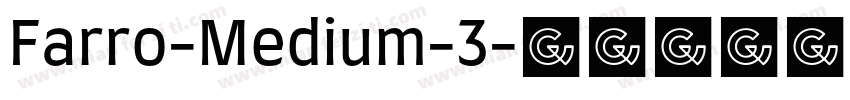 Farro-Medium-3字体转换